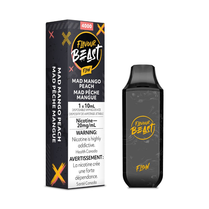 Flavour Beast Flow Disposable Vape - Mad Mango Peach