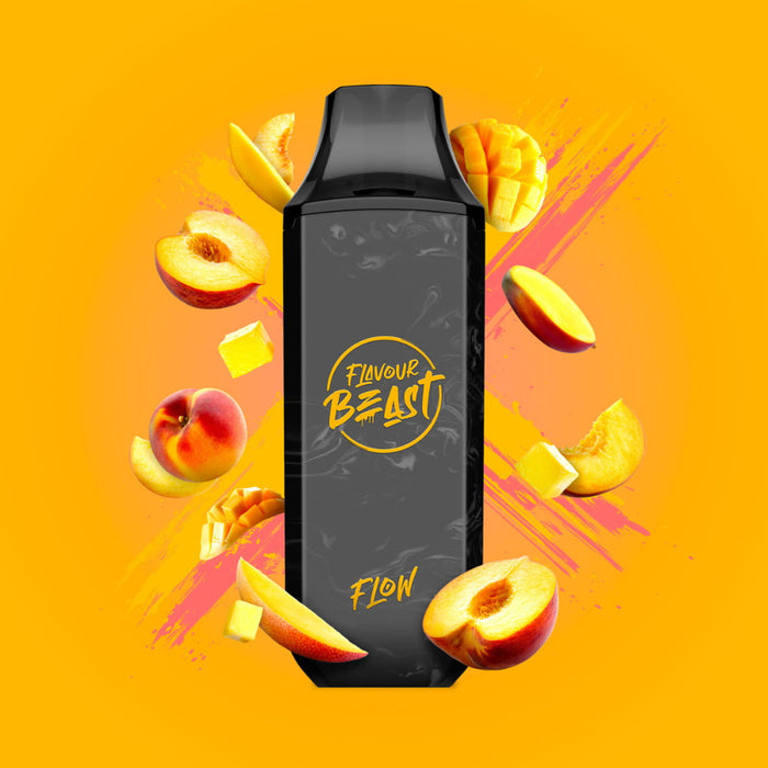 Flavour Beast Flow Disposable Vape - Mad Mango Peach