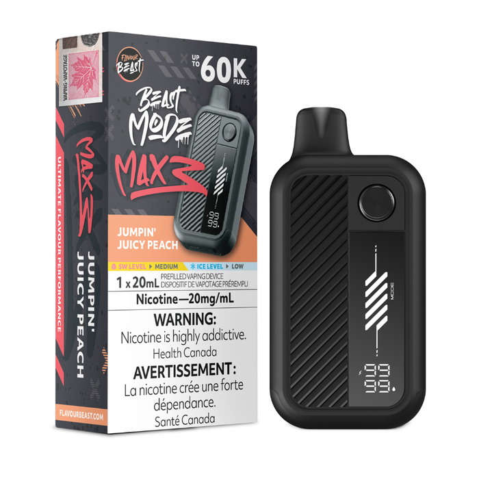Flavour Beast Mode Max 3 Disposable Vape - 60k Puffs - 20mg - 20ml