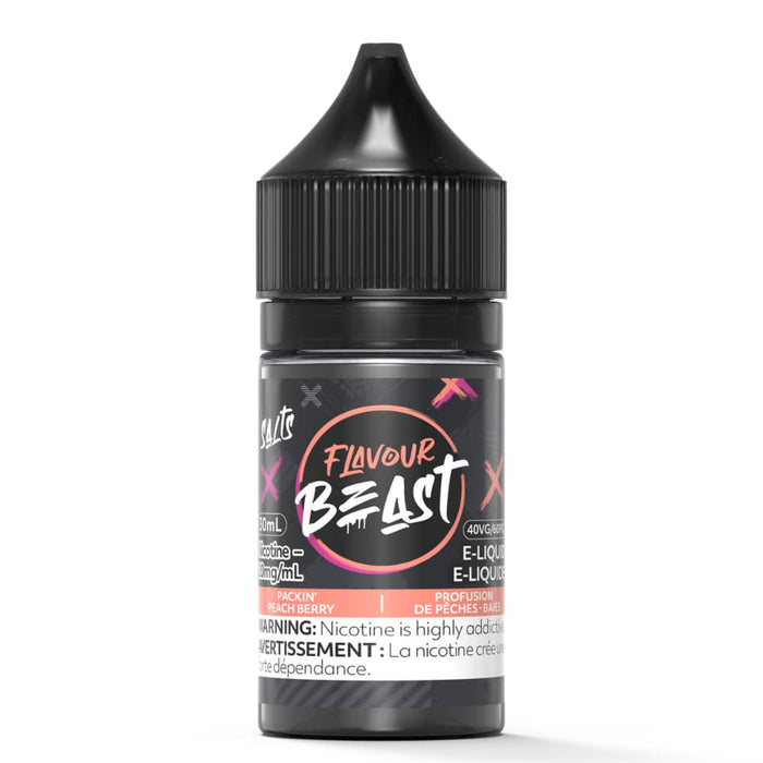 Flavour Beast Juice Nic Salts - Packin Peach Berry (30mL)