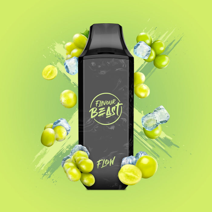 Flavour Beast Flow Disposable Vape - Wild White Grape Iced