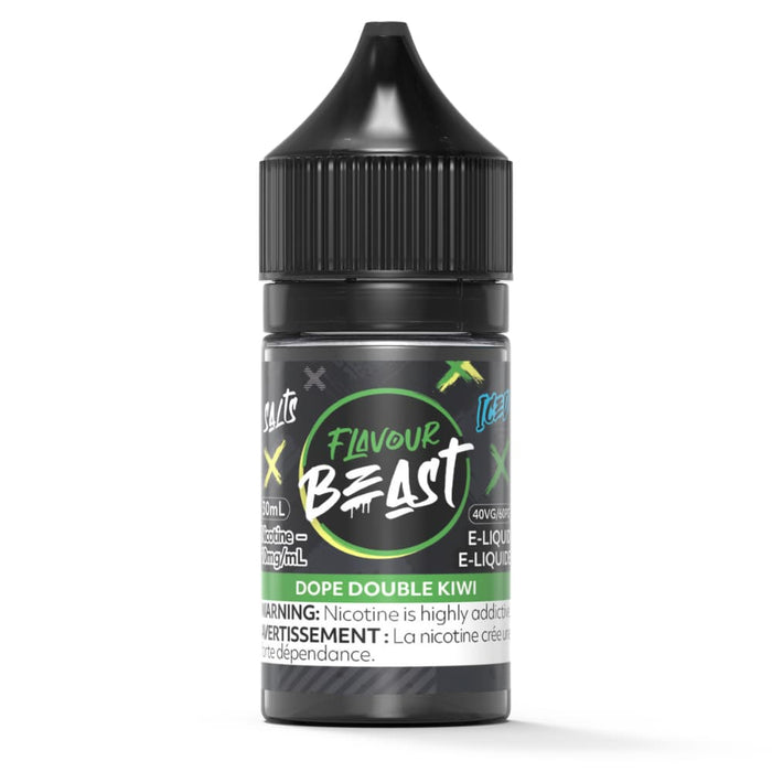 Flavour Beast Juice Nic Salts - Dope Double Kiwi Iced (30mL)