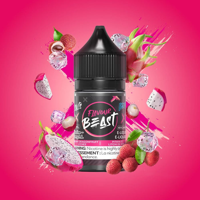 Flavour Beast Juice Nic Salts - Dreamy Dragonfruit Lychee Iced (30mL)