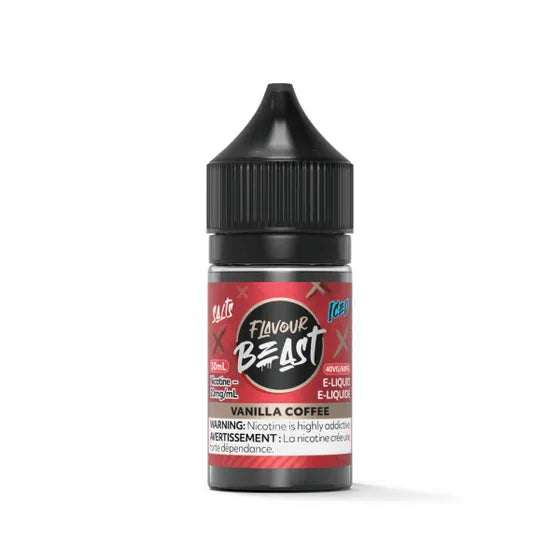 Flavour Beast Juice Nic Salts - Vanilla  Coffee Iced (30mL)