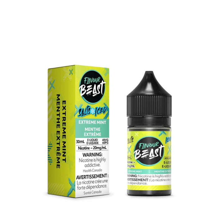 Flavour Beast Juice Nic Salts - Extreme Mint Iced (30mL)