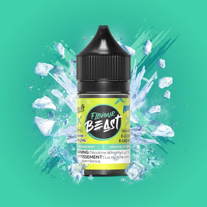 Flavour Beast Juice Nic Salts - Extreme Mint Iced (30mL)