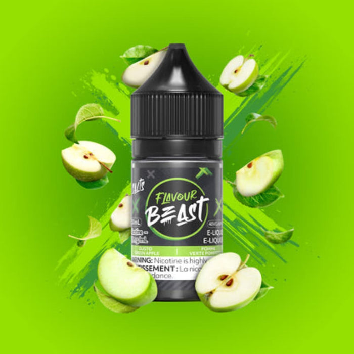 Flavour Beast Juice Nic Salts - Gusto Green Apple (30mL)