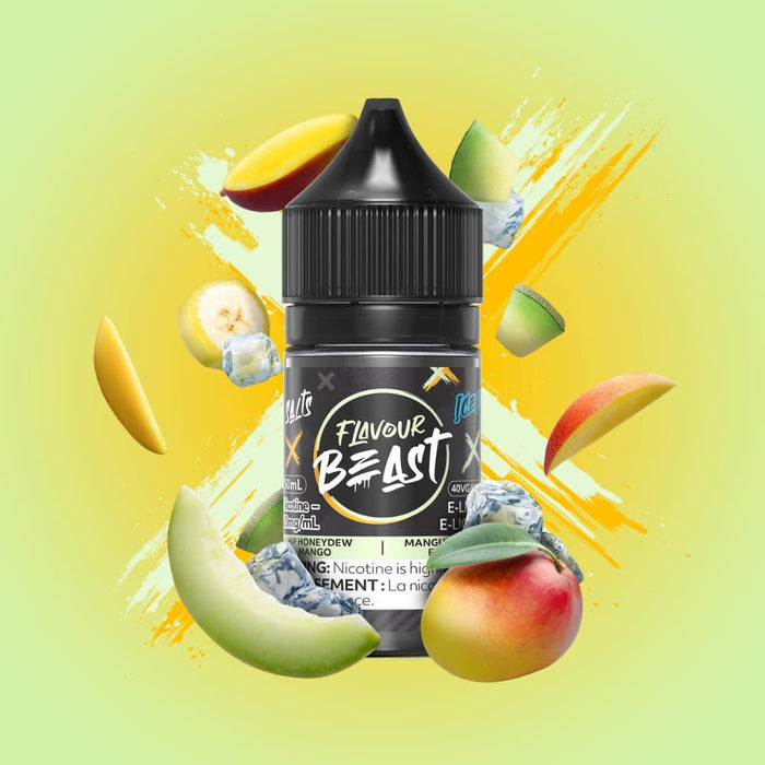 Flavour Beast Juice Nic Salts - Hip Honeydew Mango Iced (30mL)