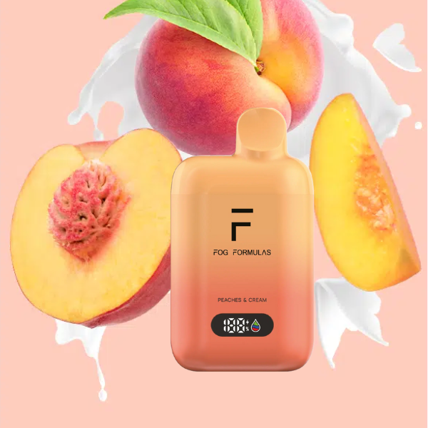 FOG S 15000 - Peaches & Cream Disposable Vape