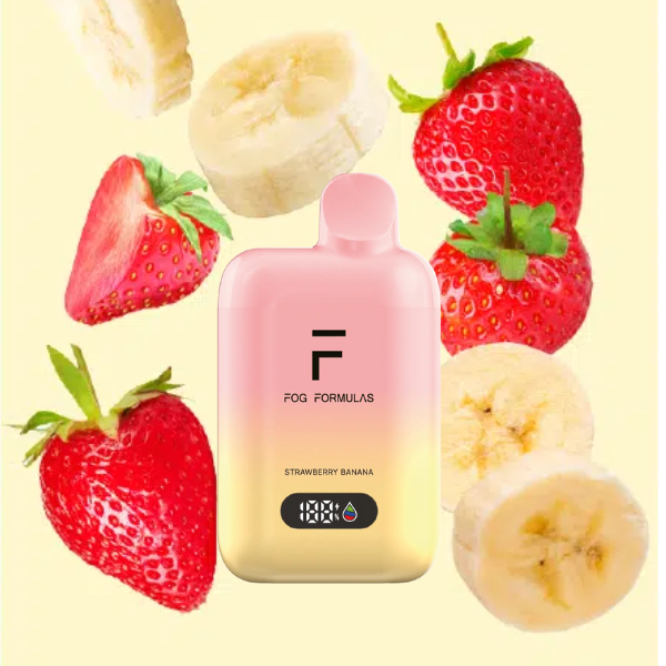 FOG S 15000 - Strawberry banana Disposable Vape