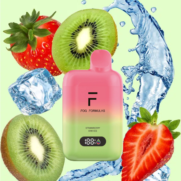 FOG S 15000 - Strawberry Kiwi Ice Disposable Vape