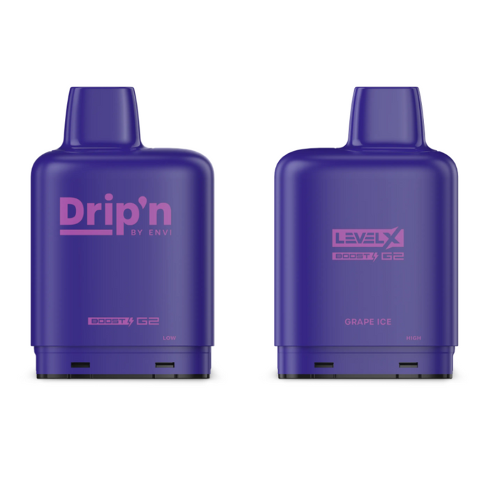 Grape Ice Drip'n Level X Boost G2 Pods