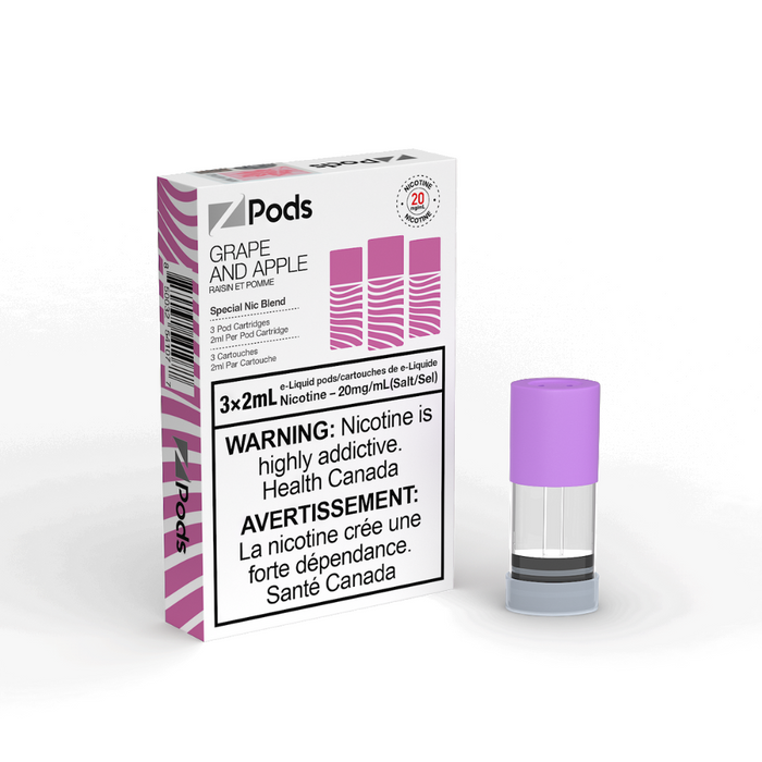 Z Labs pods- Grape and Apple Ice