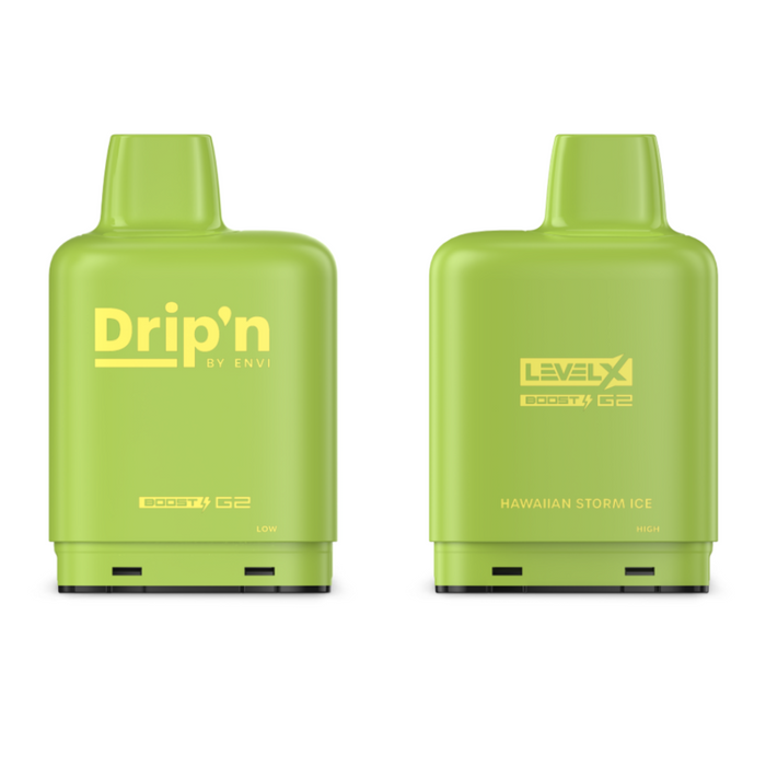 Hawaiian Storm Ice Drip'n Level X Boost G2 Pods