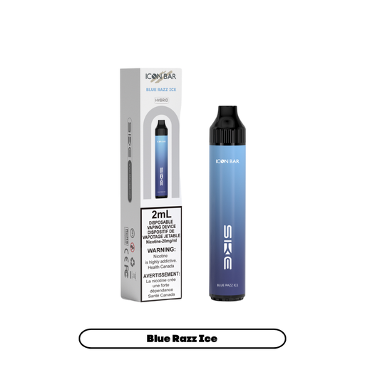 Icon Bar Disposabe Vape - Blue Razz Ice