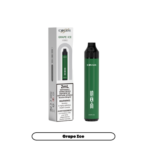 Icon Bar Disposabe Vape - Grape Ice
