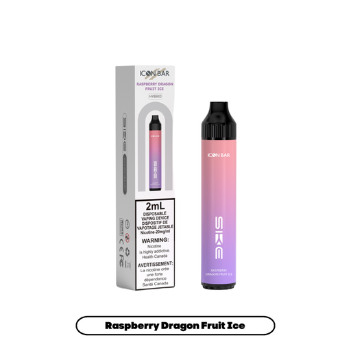 Icon Bar Disposabe Vape - Raspberry Dragon Fruit