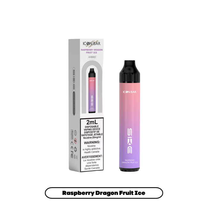 Icon Bar Disposabe Vape - Raspberry Dragon Fruit