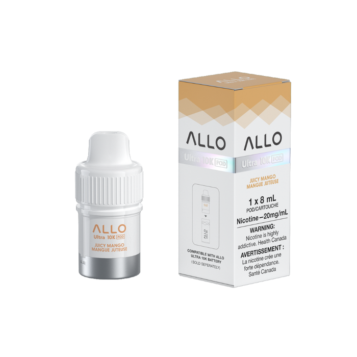 Allo Ultra 10K Puffs Hybrid Devices Pod - Juciy Mango