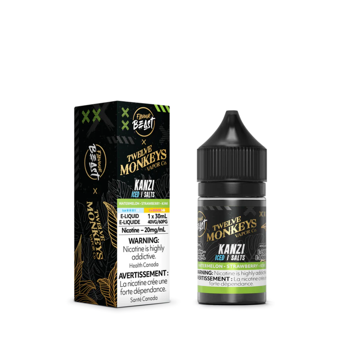 Flavour Beast Juice Nic Salts - Twelve Monkeys Kanzi (30mL)