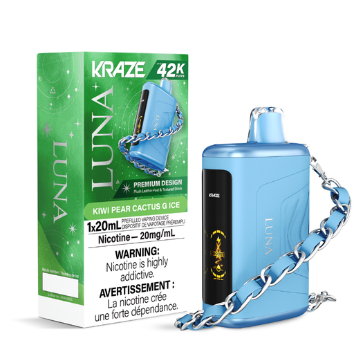 Kiwi Pear Cactus G Ice - Kraze Luna Disposable Vape