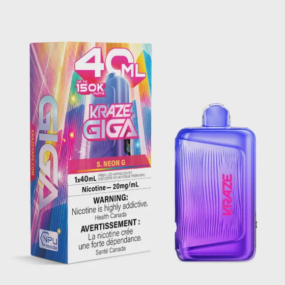 S.Neon G  - Kraze Giga 150K  Vape