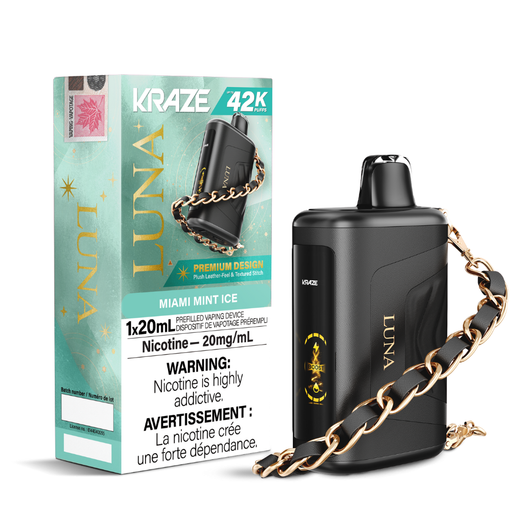 Miami Mint Ice - Kraze Luna Disposable Vape