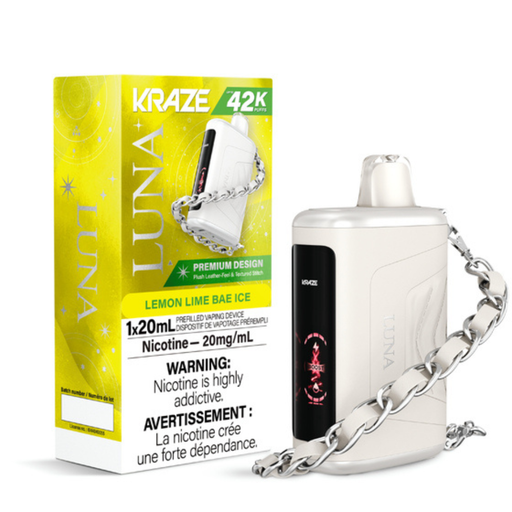 Lemon Lime Bae Ice - Kraze Luna Disposable Vape