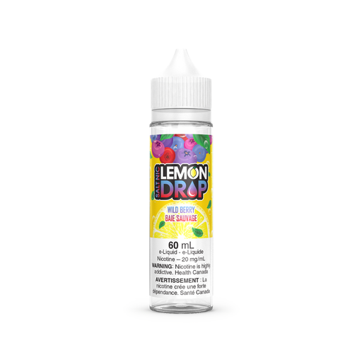 Lemon Drop Vape Juice Freebase - Wild Berry (60mL)