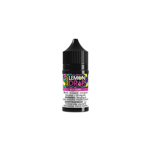 Lemon Drop Boost Vape Juice Salt Nic - Wild Berry (30 mL)