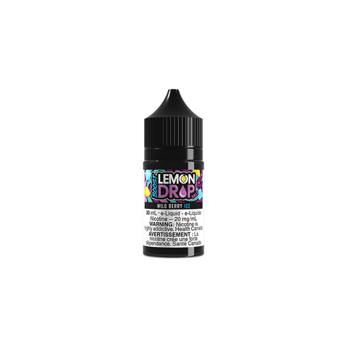 Lemon Drop Boost Vape Juice Salt Nic - Wild Berry Ice (30 mL)