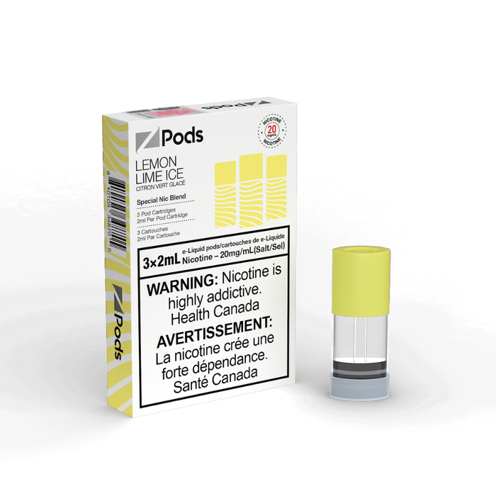 Z Labs pods- Lemon Lime Ice