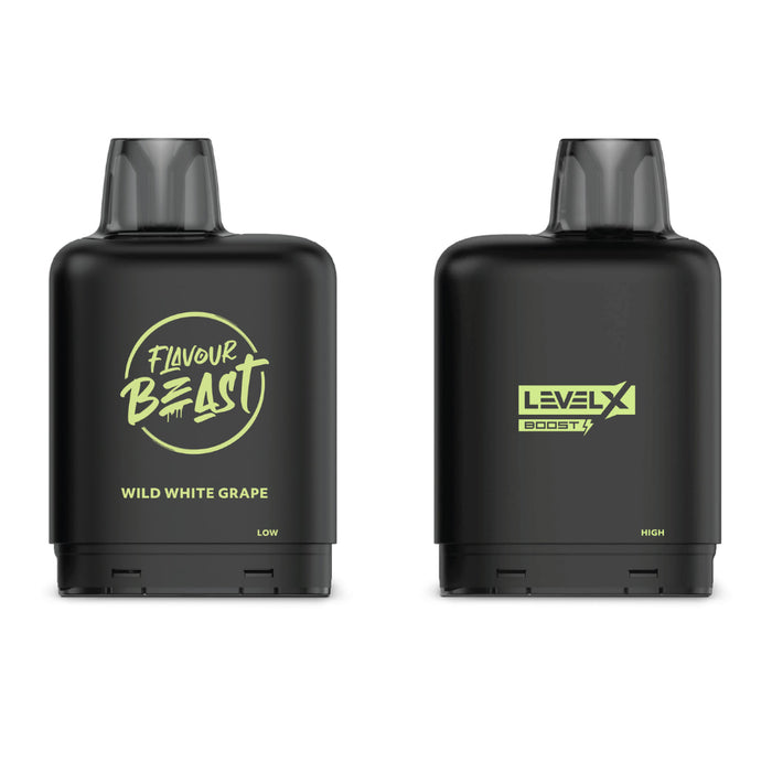 Level X Flavour Beast Boost G2 Pods - Wild White Grape Iced