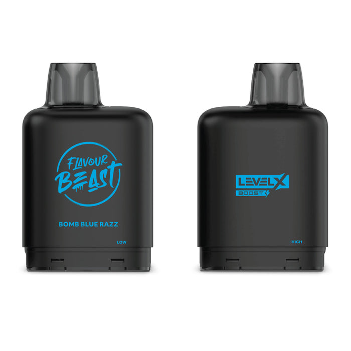 Level X Flavour Beast Boost G2 Pods - Bomb Blue Razz