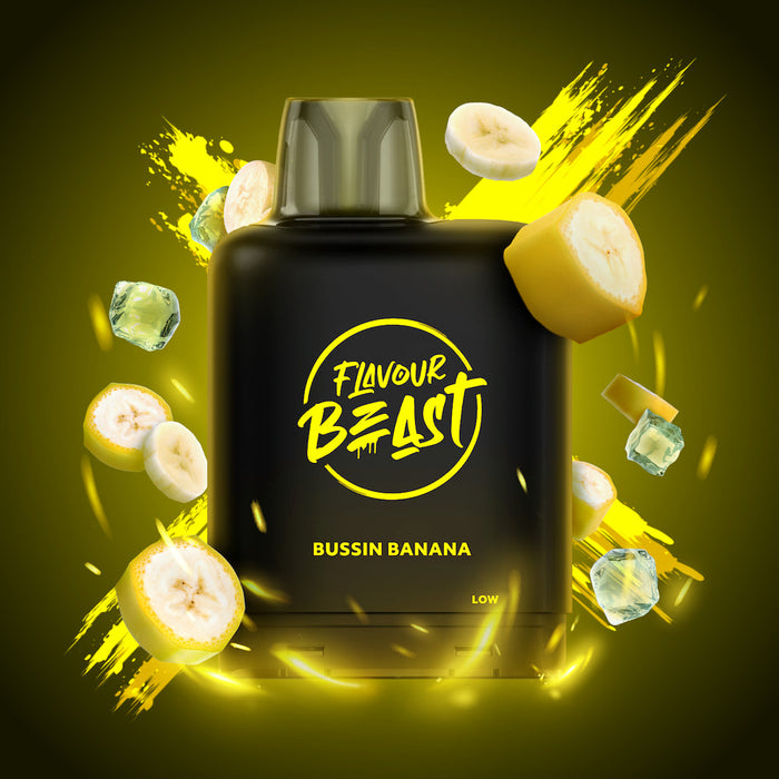 Level X Flavour Beast Boost G2 Pods - Bussin Banan Iced