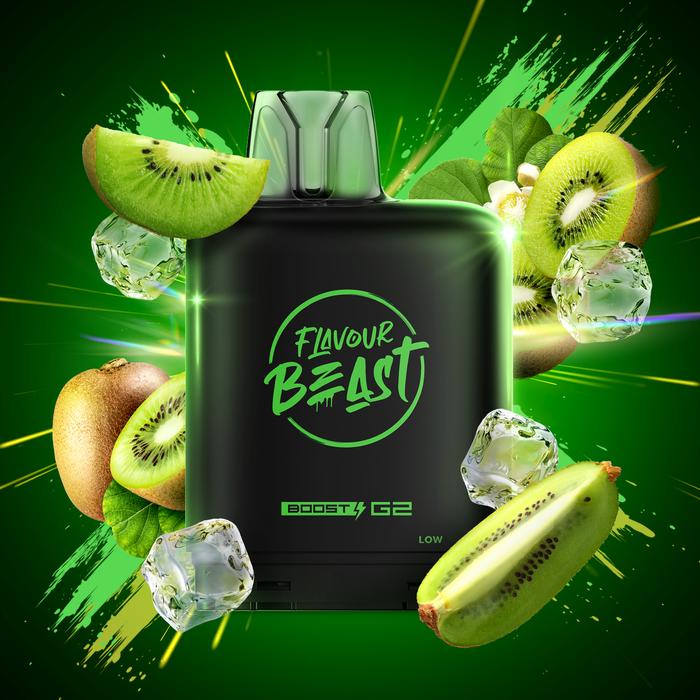 Level X Flavour Beast Boost G2 Pods - Dope Double Kiwi