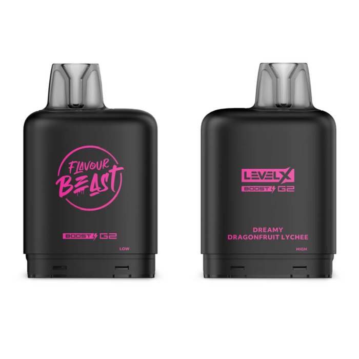 Level X Flavour Beast Boost G2 Pods - Dreamy Dragonfruit Lychee Iced