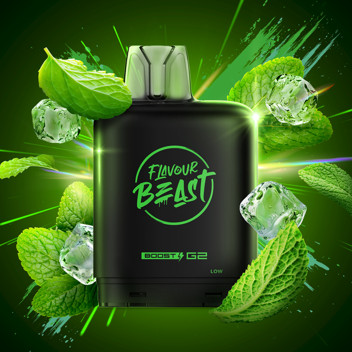 Level X Flavour Beast Boost G2 Pods - Super Spearmint Iced
