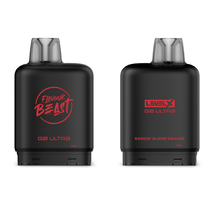 Level X Flavour Beast Boost G2 Ultra Pods - Bangin' Blood Orange