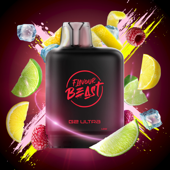 Level X Flavour Beast Boost G2 Ultra Pods - MTN Citrus Raspberry