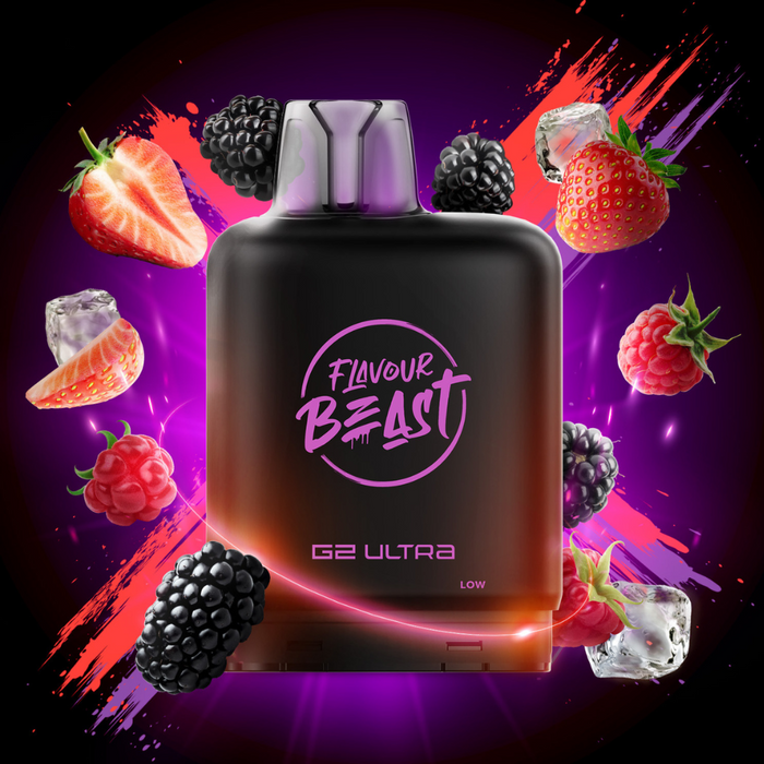 Level X Flavour Beast Boost G2 Ultra Pods - Tangy Berries