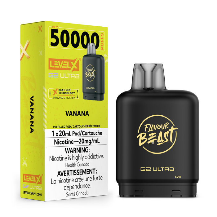 Level X Flavour Beast Boost G2 Ultra Pods - Vanana