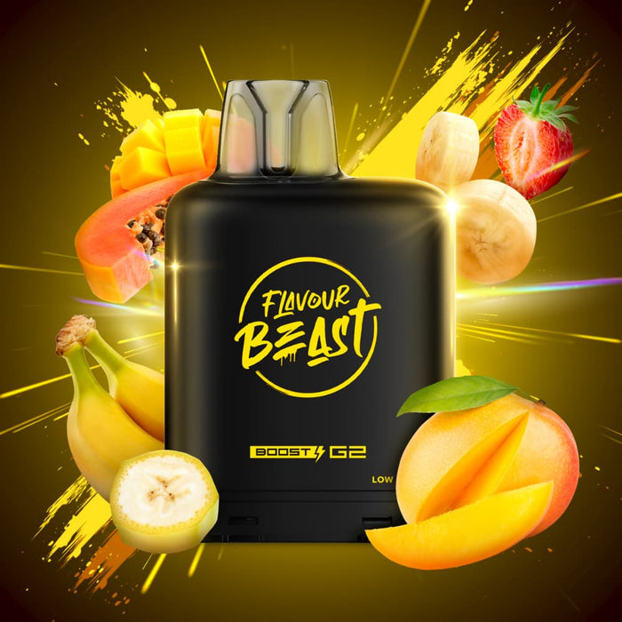 Level X Flavour Beast Boost G2 Pods - Blastin Banana Mango