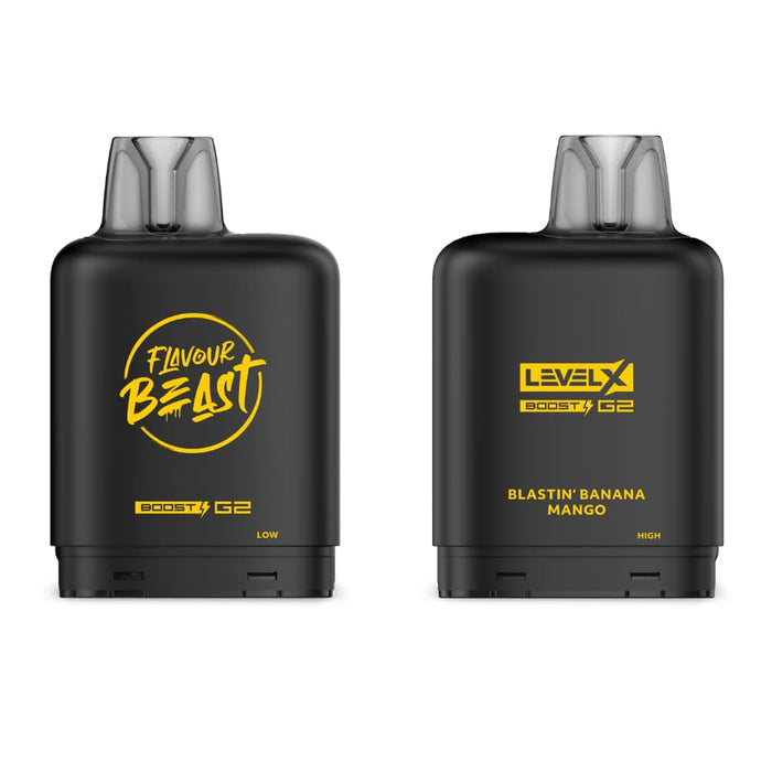 Level X Flavour Beast Boost G2 Pods - Blastin Banana Mango