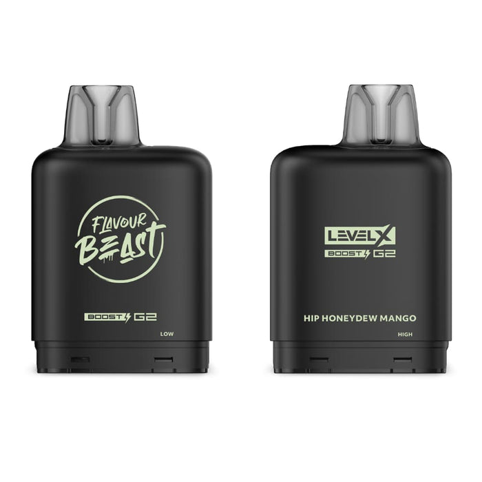 Level X Flavour Beast Boost G2 Pods - Hip Honeydew Mango Iced
