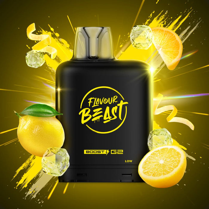 Level X Flavour Beast Boost G2 Pods - Lemon Squeeze Iced
