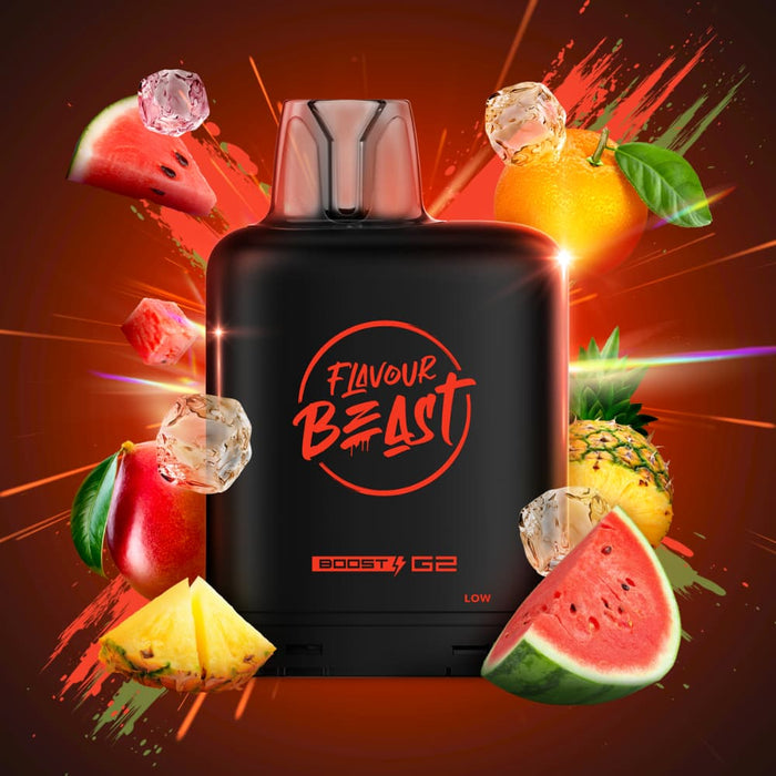 Level X Flavour Beast Boost G2 Pods - Woke Watermelon Tropica Iced
