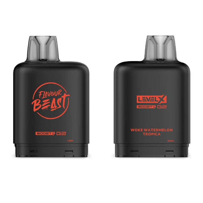 Level X Flavour Beast Boost G2 Pods - Woke Watermelon Tropica Iced