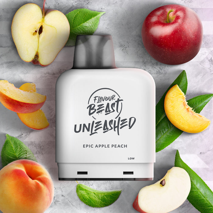 Level X Flavour Beast Unleashed Boost G2 Pods- Epic Apple Peach