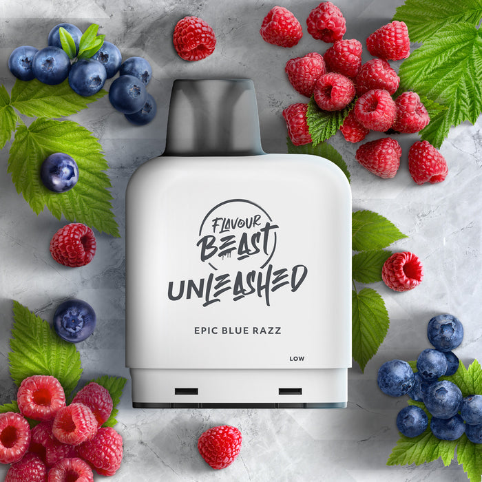Level X Flavour Beast Unleashed Boost G2 Pods - Epic Blue Razz